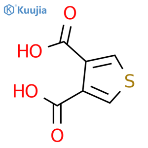 Thiophene-3,4-dicarboxylic acid structure