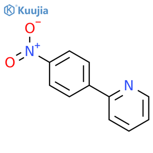 2-(4-Nitrophenyl)pyridine structure