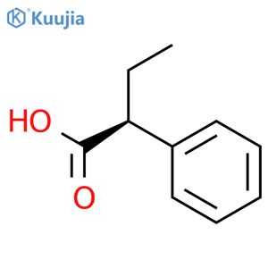 (2S)-2-phenylbutanoic acid structure