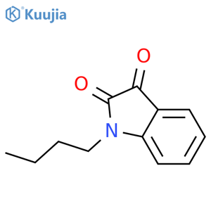 1-Butyl-2,3-dihydro-1H-indole-2,3-dione structure