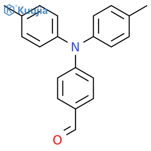 4-(Di-p-tolyl-amino)-benzaldehyde structure