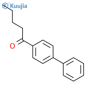 1-(1,1'-Biphenyl-4-yl)pentan-1-one structure