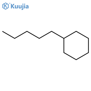 n-Amylcyclohexane structure