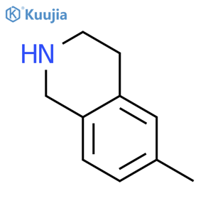 6-Methyl-1,2,3,4-tetrahydroisoquinoline structure