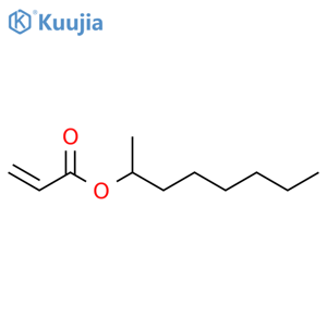 2-Propenoic acid,1-methylheptyl ester structure