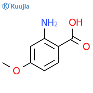 2-Amino-4-methoxybenzoic acid structure