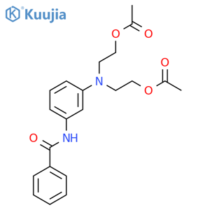 3-(N,N-Diacetoxyethyl)amino benzoxyethylaniline structure