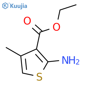 Ethyl 2-amino-4-methylthiophene-3-carboxylate structure