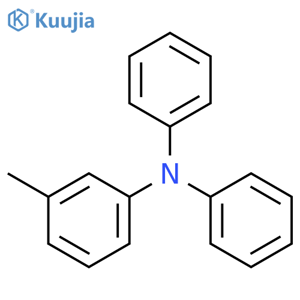 Benzenamine,3-methyl-N,N-diphenyl- structure