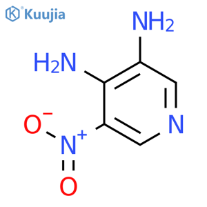 5-Nitropyridine-3,4-diamine (>90%) structure