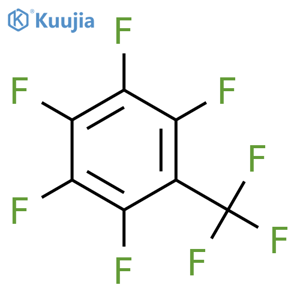 Octafluorotoluene structure