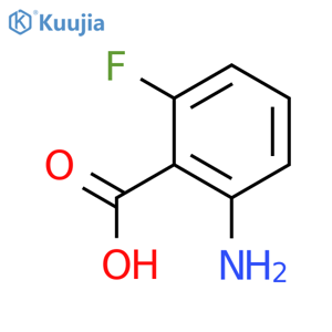 2-Amino-6-fluorobenzoic acid structure