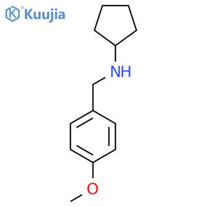 Cyclopentyl-(4-methoxy-benzyl)-aminehydrochloride structure