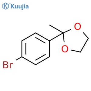 4'-Bromoacetophenone Ethylene Acetal structure