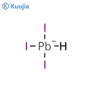 Plumbate(1-), triiodo-, hydrogen structure