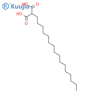 Propanedioic acid,2-hexadecyl- structure