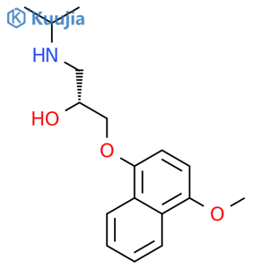 (R)-4-Methoxy Propranolol structure