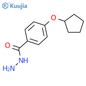 4-(cyclopentyloxy)benzohydrazide structure