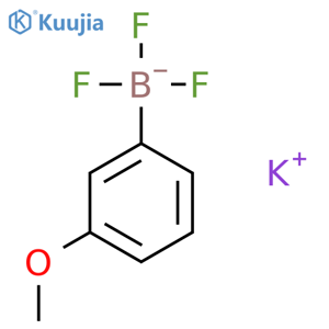 Potassium 3-Methoxyphenyltrifluoroborate structure