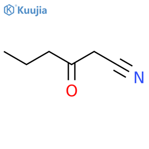 3-oxohexanenitrile structure