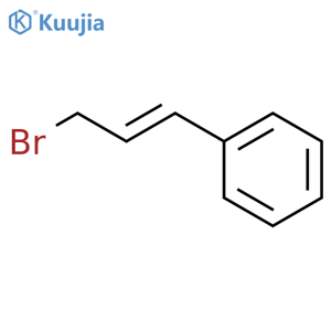 (3-bromoprop-1-en-1-yl)benzene structure