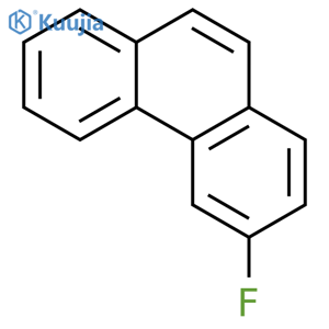 Phenanthrene, 3-fluoro- structure