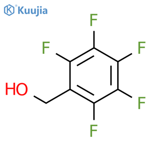 (Hydroxymethyl)pentafluorobenzene structure