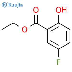 Ethyl 5-Fluoro-2-hydroxybenzoate structure