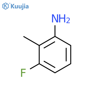 3-Fluoro-2-methylaniline structure