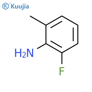 2-Fluoro-6-methylaniline structure