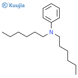 Benzenamine,N,N-dihexyl- structure