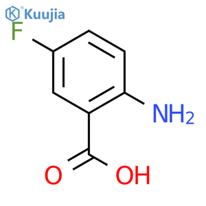 2-Amino-5-fluorobenzoic acid structure