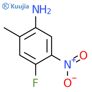 4-Fluoro-2-methyl-5-nitroaniline structure