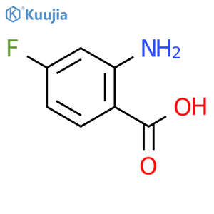 2-Amino-4-fluorobenzoic acid structure