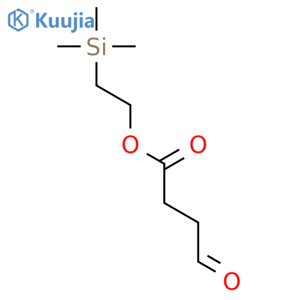 Butanoic acid, 4-oxo-, 2-(trimethylsilyl)ethyl ester structure