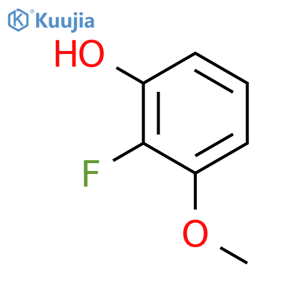 2-Fluoro-3-methoxyphenol structure