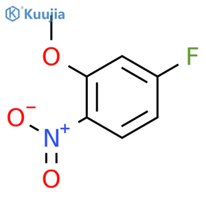 4-fluoro-2-methoxy-1-nitro-benzene structure