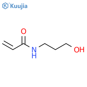 N-(3-hydroxypropyl)prop-2-enamide structure