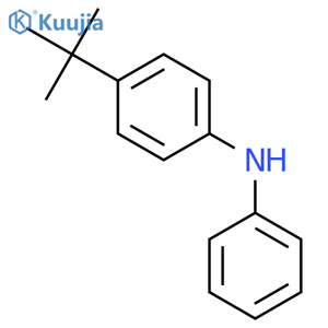 4-Tert-butyl-N-phenylaniline structure