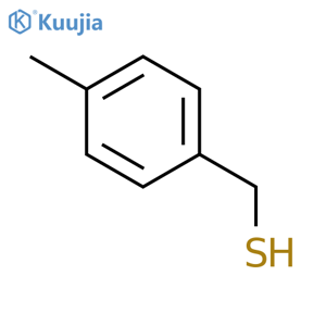 4-Methylbenzyl mercaptan structure