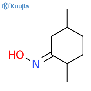 CYCLOHEXANONE, 2,5-DIMETHYL-, OXIME structure