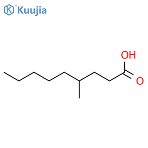 4-Methylnonanoic acid structure