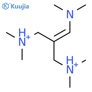 2-[(Dimethylamino)methylene]-N1,N1,N3,N3-tetramethyl-1,3-propanediaminium structure