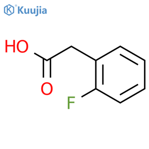 2-Fluorophenylacetic acid structure