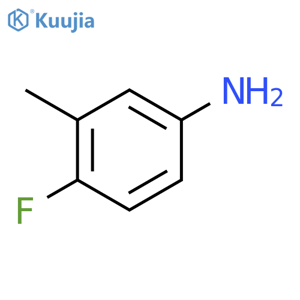 4-Fluoro-3-methylaniline structure