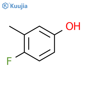 4-Fluoro-3-methylphenol structure