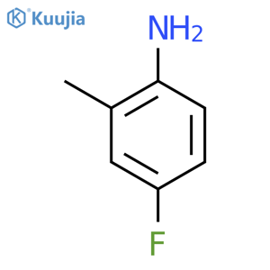 4-Fluoro-2-methylaniline structure