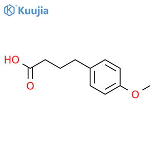 4-(4-Methoxyphenyl)butyric acid structure