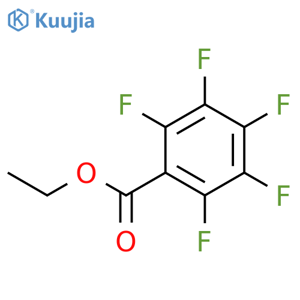 Ethyl pentafluorobenzoate structure