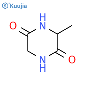 Cyclo(L-Ala-L-Gly) structure